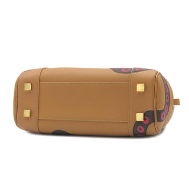 ロエベ LOEWE オクトパス アマソナ 23 A039N07X09 2586 000 Warm Desert レザー 2WAYバッグ ゴールド金具 茶 ハンドバッグ ショルダーバッグ