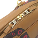 ロエベ LOEWE オクトパス アマソナ 23 A039N07X09 2586 000 Warm Desert レザー 2WAYバッグ ゴールド金具 茶 ハンドバッグ ショルダーバッグ