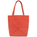 ロエベ LOEWE パズルフォルドトート ミニ A657V25X01 サンライズオレンジ シャイニーカーフ 2WAYバッグ ゴールド金具 ショルダーバッグ