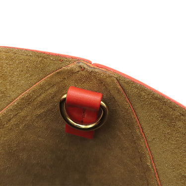 ロエベ LOEWE パズルフォルドトート ミニ A657V25X01 サンライズオレンジ シャイニーカーフ 2WAYバッグ ゴールド金具 ショルダーバッグ