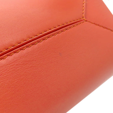 ロエベ LOEWE パズルフォルドトート ミニ A657V25X01 サンライズオレンジ シャイニーカーフ 2WAYバッグ ゴールド金具 ショルダーバッグ