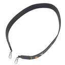 ロエベ LOEWE スナ フジタ コラボ ストラップ CSS1LSTX04 ブラック レザー ショルダーストラップ シルバー金具 Suna Fujita DEEP SEA 黒