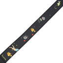 ロエベ LOEWE スナ フジタ コラボ ストラップ CSS1LSTX04 ブラック レザー ショルダーストラップ シルバー金具 Suna Fujita DEEP SEA 黒