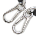 ロエベ LOEWE スナ フジタ コラボ ストラップ CSS1LSTX04 ブラック レザー ショルダーストラップ シルバー金具 Suna Fujita DEEP SEA 黒