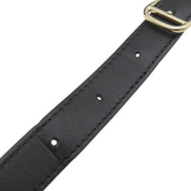 カルティエ Cartier ホーボーバッグ SM CRL1002251 ブラック レザー ショルダーバッグ ゴールド金具 マストドゥ カルティエ 黒