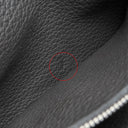 エルメス HERMES バルダ 35 ブラック トリヨンクレマンス ヴァッシュハンター ショルダーバッグ シルバー金具 黒 茶