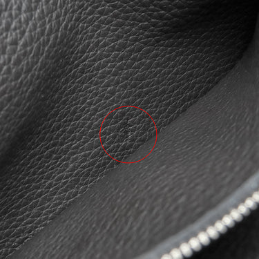 エルメス HERMES バルダ 35 ブラック トリヨンクレマンス ヴァッシュハンター ショルダーバッグ シルバー金具 黒 茶