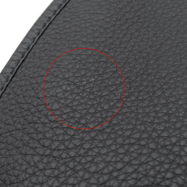 エルメス HERMES バルダ 35 ブラック トリヨンクレマンス ヴァッシュハンター ショルダーバッグ シルバー金具 黒 茶