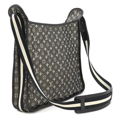 ルイヴィトン LOUIS VUITTON ブザス マリーケイト M92324 ノワール モノグラムミニキャンバス ショルダーバッグ ゴールド金具 黒 グレー