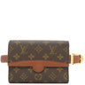 ルイヴィトン LOUIS VUITTON ポシェット アルシュ M51975 モノグラム モノグラムキャンバス ウエストバッグ ゴールド金具 茶