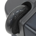 プラダ PRADA 三角ロゴ キャリーケース ネイビー ナイロン レザー キャリーバッグ シルバー金具 紺 スーツケース パドロック欠品