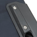 プラダ PRADA 三角ロゴ キャリーケース ネイビー ナイロン レザー キャリーバッグ シルバー金具 紺 スーツケース パドロック欠品