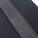 プラダ PRADA 三角ロゴ キャリーケース ネイビー ナイロン レザー キャリーバッグ シルバー金具 紺 スーツケース パドロック欠品