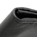 ブルガリ BVLGARI ブルガリブルガリ マン 30398 ブラック グレインレザー 長財布 シルバー金具 黒 二つ折り