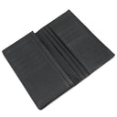 ブルガリ BVLGARI ブルガリブルガリ マン 30398 ブラック グレインレザー 長財布 シルバー金具 黒 二つ折り