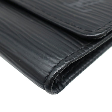 ルイヴィトン LOUIS VUITTON ミュルティクレ 6 M63812 ブラック エピレザー キーケース ゴールド金具 黒 鍵入れ 6本 6連