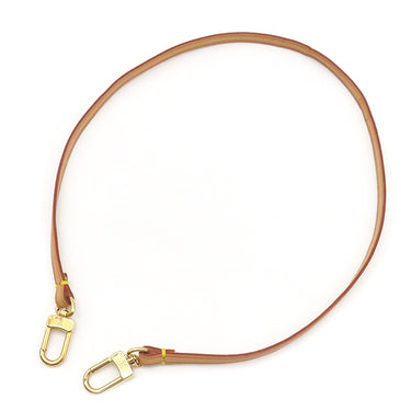 ルイヴィトン LOUIS VUITTON 59cm ベージュ ヌメ革 ショルダーストラップ ゴールド金具