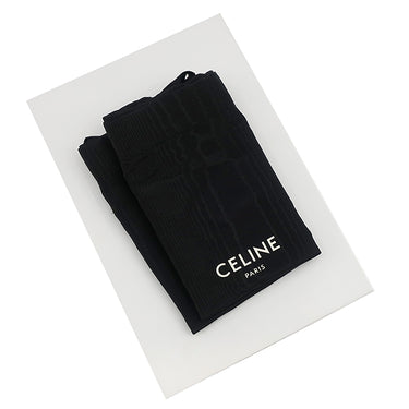 セリーヌ CELINE トリオンフ サンダル ホワイト カーフ 37 ミュール ゴールド金具 白 スリッポン スリッパ 靴