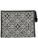 ルイヴィトン LOUIS VUITTON ポッシュ トワレ 26 M80074 モノグラムジャカード モノグラムジャカード クラッチバッグ ゴールド金具 黒 アイボリー グレー ポーチ セカンドバッグ