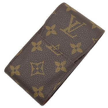 ルイヴィトン LOUIS VUITTON エテュイ シガレット M63024 モノグラム モノグラムキャンバス シガレットケース 茶 タバコ入れ