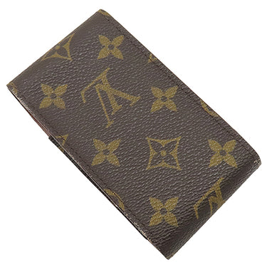 ルイヴィトン LOUIS VUITTON エテュイ シガレット M63024 モノグラム モノグラムキャンバス シガレットケース 茶 タバコ入れ