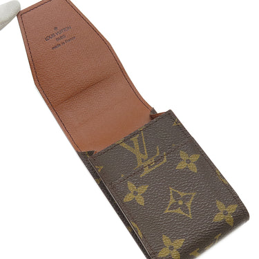 ルイヴィトン LOUIS VUITTON エテュイ シガレット M63024 モノグラム モノグラムキャンバス シガレットケース 茶 タバコ入れ