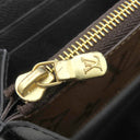 ルイヴィトン LOUIS VUITTON ポルトフォイユ クレマンス M82336 モノグラムリバース モノグラムキャンバス モノグラムリバースキャンバス 長財布 シルバー金具 茶 ベージュ ラウンドジップ