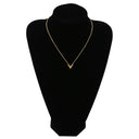 ルイヴィトン LOUIS VUITTON エッセンシャル V M61083 ゴールド GP ネックレス LVサークル