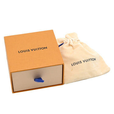 ルイヴィトン LOUIS VUITTON エッセンシャル V M61083 ゴールド GP ネックレス LVサークル