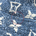 ルイヴィトン LOUIS VUITTON ボブ デニム ハット M77436 ブルー ナイロン コットン アクリル 14038 ハット ゴールド金具 青 帽子