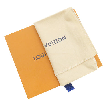 ルイヴィトン LOUIS VUITTON ポルトフォイユ クレア M11749 ホワイト×ブルー モノグラムマヒナ 二つ折り財布 シルバー金具 白 水色