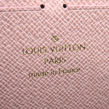 ルイヴィトン LOUIS VUITTON ポルトフォイユ クレマンス M61298 ローズバレリーヌ モノグラムキャンバス 長財布 ゴールド金具 茶 ラウンドファスナー