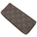 ルイヴィトン LOUIS VUITTON ポルトフォイユ クレマンス M61298 ローズバレリーヌ モノグラムキャンバス 長財布 ゴールド金具 茶 ラウンドファスナー