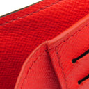 ルイヴィトン LOUIS VUITTON ポルトフォイユ リサ M11380 グレナード モノグラムキャンバス 二つ折り財布 ゴールド金具 茶 赤 コンパクト