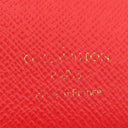 ルイヴィトン LOUIS VUITTON ポルトフォイユ リサ M11380 グレナード モノグラムキャンバス 二つ折り財布 ゴールド金具 茶 赤 コンパクト