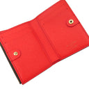 ルイヴィトン LOUIS VUITTON ポルトフォイユ リサ M11380 グレナード モノグラムキャンバス 二つ折り財布 ゴールド金具 茶 赤 コンパクト