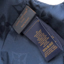 ルイヴィトン LOUIS VUITTON モノグラム ジャカード デニム M77437 ブルー ナイロン コットン レザー キャップ ゴールド金具