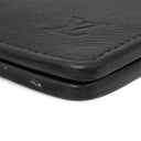 ルイヴィトン LOUIS VUITTON ポルトフォイユ ミュルティプル M30531 ノワール タイガ 二つ折り財布 黒