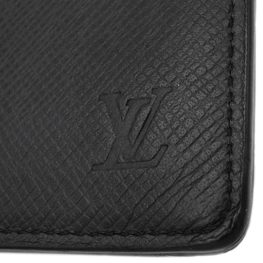 ルイヴィトン LOUIS VUITTON ポルトフォイユ ミュルティプル M30531 ノワール タイガ 二つ折り財布 黒