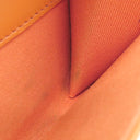 シャネル CHANEL マトラッセ カードホルダー オレンジ ラムスキン カードケース ゴールド金具 ココマーク コインケース 小銭入れ