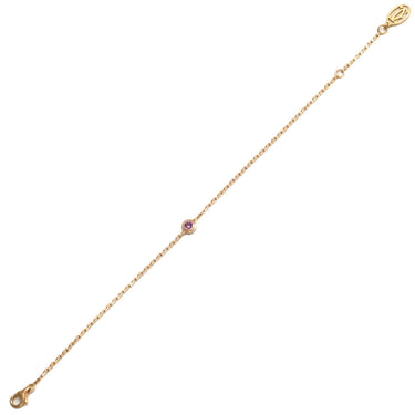 カルティエ Cartier ダムール ブレス サフィール レジェ ドゥ カルティエ ピンクゴールド K18PG ブレスレット 750 18K 18金 1P