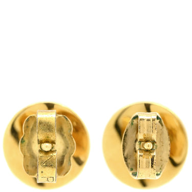 ティファニー Tiffany & Co ノーツ ラウンド ロゴ ニューヨーク イエローゴールド K18YG ピアス 750 18K YG キャッチ社外品