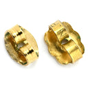 ティファニー Tiffany & Co ノーツ ラウンド ロゴ ニューヨーク イエローゴールド K18YG ピアス 750 18K YG キャッチ社外品