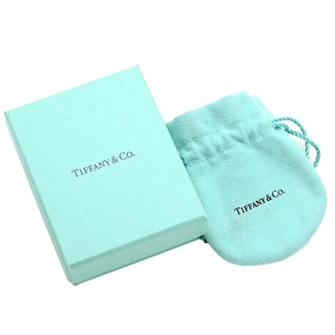 ティファニー Tiffany & Co ノーツ ラウンド ロゴ ニューヨーク イエローゴールド K18YG ピアス 750 18K YG キャッチ社外品