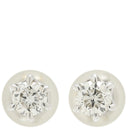 ノンブランド NON BRAND プラチナシルバー Pt900 ダイヤモンド ピアス 1P 1石 1粒 ダイヤ プラチナ900 PT 0.10ct プラチナム ダイヤモンド 両耳用 diamond スタッド