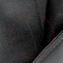 シャネル CHANEL ボーイシャネル ブラック キャビアスキン チェーンウォレット ブラック金具 黒 チェーンショルダー