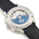 腕時計 ピアジェ PIAGET POLO ポロ デイト G0A43002 自動巻き メンズ OH済 ブルー バー スーパールミノバ 水平ギヨシェ クロノグラフ