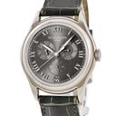 腕時計 パテックフィリップ PATEK PHILIPPE アニュアルカレンダー 5035G-017 自動巻き メンズ OH済 K18WG無垢 グレー 年次カレンダー