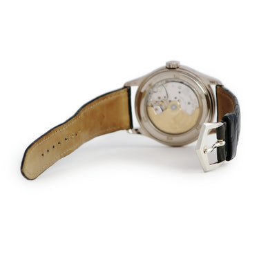 腕時計 パテックフィリップ PATEK PHILIPPE アニュアルカレンダー 5035G-017 自動巻き メンズ OH済 K18WG無垢 グレー 年次カレンダー