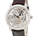 腕時計 ハリーウィンストン Harry Winston ミッドナイト スケルトン MIDAHM42WW001 自動巻き メンズ OH済 K18WG無垢 シースルー